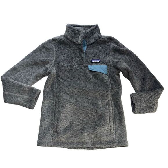 Patagonia Fleece Pullover Polartec Thermal Pro Jacket gray - Picture 1 of 11
